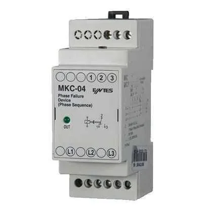 ENTES MKC-04-220/230VAC Motor (Faz) Koruma Rölesi - 1