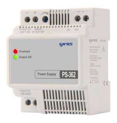 ENTES PS-362 1 Fazlı 24VDC Çıkış Gerilimi 1,5 A Çıkış Akımı Güç Kaynağı - 1