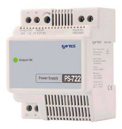 ENTES PS-722 1 Fazlı 24VDC Çıkış Gerilimi 3 A Çıkış Akımı Güç Kaynağı - 1