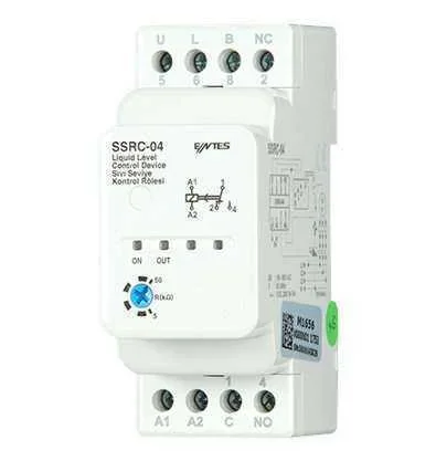 Entes SSRC-04 220 VAC Sıvı Seviye Kontrol Rölesi (5-50 kW Ayarlanabilir) - 1