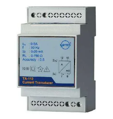 ENTES TA-111 Ölçüm Girişi : 0-1 A AC, Çıkış : 0-20mA DC Transdüser - 1