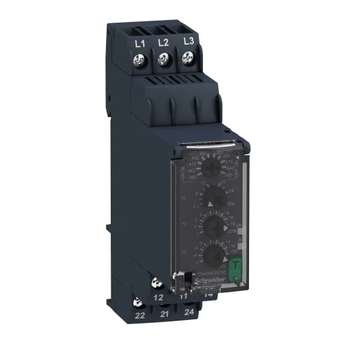 Schneider Electric RM22TR33 Gerilim Kontrol Rölesi 380…480VAC - 2K/A - 1