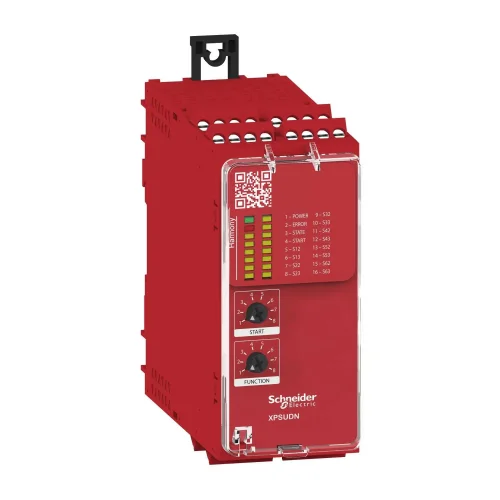 Schneider Electric XPSUDN13AP Güvenlik Modülü Cat.4 - 6*XPSUAF- 24V AC/DC - 1
