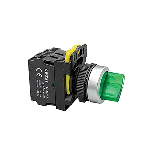 Gwest 6034 A5-20Xsd (Yeşil) 220V. Led Işıklı ( 1-0-2 ) - 1