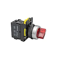 Gwest 6044 A5-01Xd-24 (Kırmızı) 24V. Led Işıklı ( 0-1 ) - 1