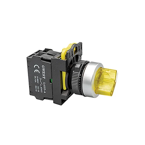 Gwest 6045 A5-11Xd-24 (Sarı) 24V. Led Işıklı ( 0-1 ) - 1