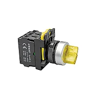 Gwest 6048 A5-21Xsd-24 (Sarı) 24V. Led Işıklı ( 1-0-2 ) - 1