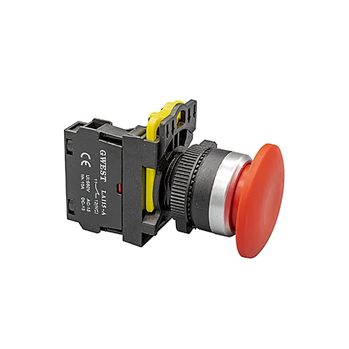 Gwest 6051 A5-01M (Kırmızı) Stop Mantar Buton - 1