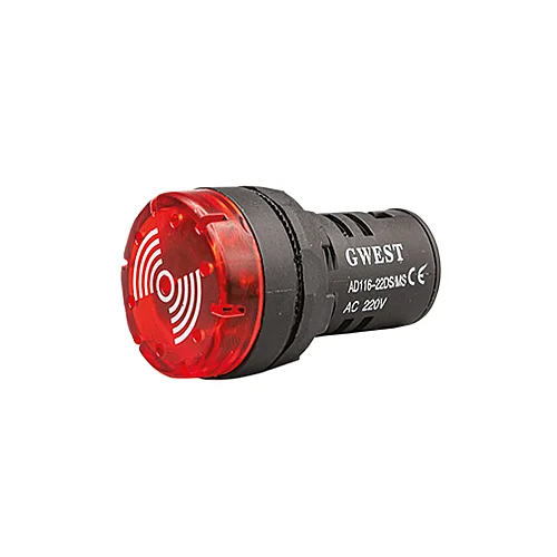 Gwest 6640 22Mm 220V. Ledli Buzzer - 1