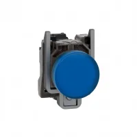 Schneider Electric XB4BVM6 Harmony XB4 Sinyal Lambası Ø22 230V AC Mavi - 1