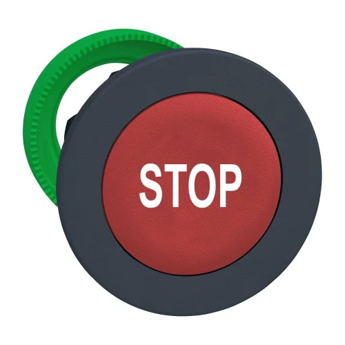 Schneider Electric ZB5FA434 Harmony XB5 Gömülü Buton Başlığı Plastik Seri Ø30 Start işaretli 2 NA Kırmızı - 1