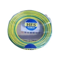Hes H05V-K 1X1 mm² Sarı-Yeşil Renk NYAF Kablo 