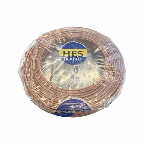 Hes H05V-U 1X1 mm² Kahve Renk NYA Kablo - 1