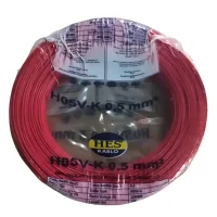 Hes H07V-K 1X0,50 mm² Kırmızı Renk NYAF Kablo 