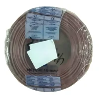 Hes H07V-K 1X10 mm² Kahve Renk NYAF Kablo 