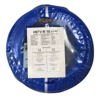Hes H07V-R 1X10 mm² Mavi Renk NYA Kablo 