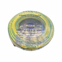 Hes H07V-U 1X1,5 mm² Sarı-Yeşil Renk NYA Kablo 