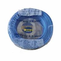Hes H07V-U 1X2,5 mm² Mavi Renk NYA Kablo - 1