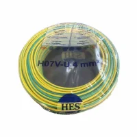 Hes H07V-U 1X4 mm² Sarı-Yeşil Renk NYA Kablo 