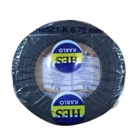 HES H07Z1-K 0,75 mm² Siyah Renk NYAF Halogen Free Kablo - 1