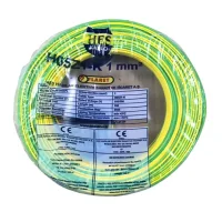 HES H07Z1-K 1 mm² Sarı-Yeşil Renk NYAF Halogen Free Kablo - 1
