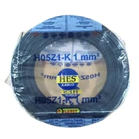 HES H07Z1-K 1 mm² Siyah Renk NYAF Halogen Free Kablo 