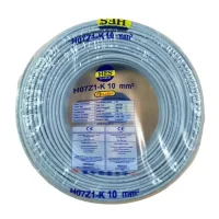 HES H07Z1-K 10 mm² Gri Renk NYAF Halogen Free Kablo 