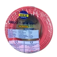 HES H07Z1-K 4 mm² Kırmızı Renk NYAF Halogen Free Kablo 
