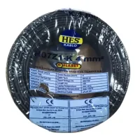 HES H07Z1-K 4 mm² Siyah Renk NYAF Halogen Free Kablo 