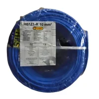 HES H07Z1-R 10 mm² Mavi NYA Halogen Free Kablo 