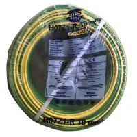 HES H07Z1-R 10 mm² Sarı-Yeşil H07Z1-R Halojen Free - 1