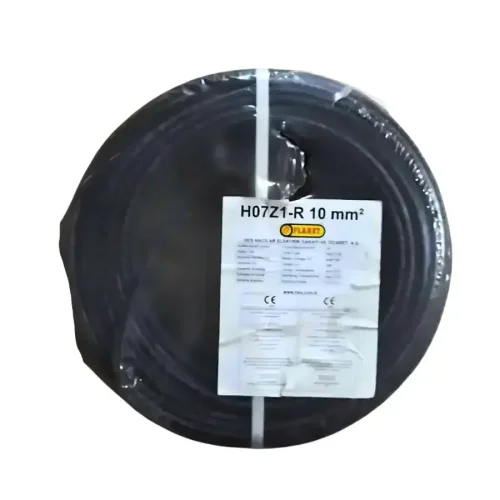 HES H07Z1-R 10 mm² Siyah NYA Halogen Free Kablo - 1