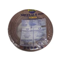 HES H07Z1-U 4 mm² Kahve Renk NYA Halogen Free Kablo 