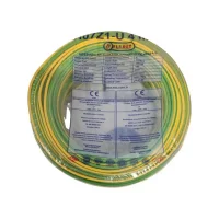 HES H07Z1-U 4 mm² Sarı-Yeşil NYA Halogen Free Kablo - 1