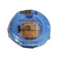 HES H07Z1-U 6 mm² Mavi NYA Halogen Free Kablo 