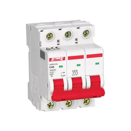 Himel HDB3WHL3C20 3 Kutup 4,5kA C Tipi 20A Otomatik Sigorta - 1