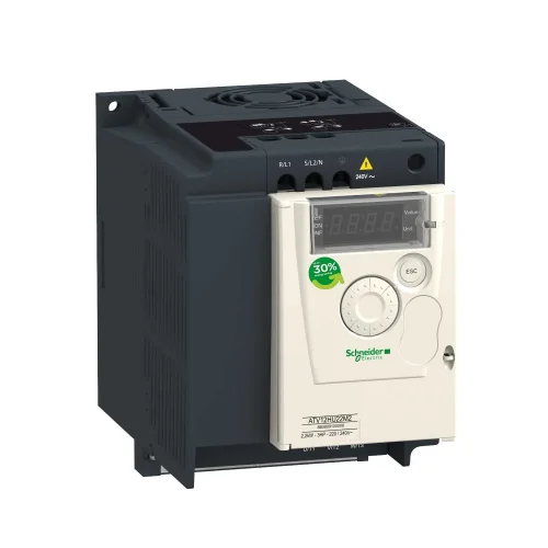Schneider Electric ATV12HU15M2 Hız Kontrol Cihazı Atv12 1,5kW 2Hp 200..240V 1Fz Soğutma Bloklu - 1