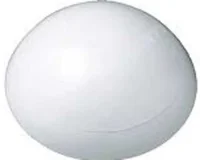 Işıldar 22 125 000 001 01111 Trend Soft E27 Dekoratif Glop Armatürü Beyaz-Siyah - 1