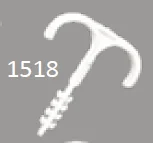 Işıldar 90 000 000 000 1518 Kablo Tutucu Dübeli ¢ 20 mm (100'lü) - 1