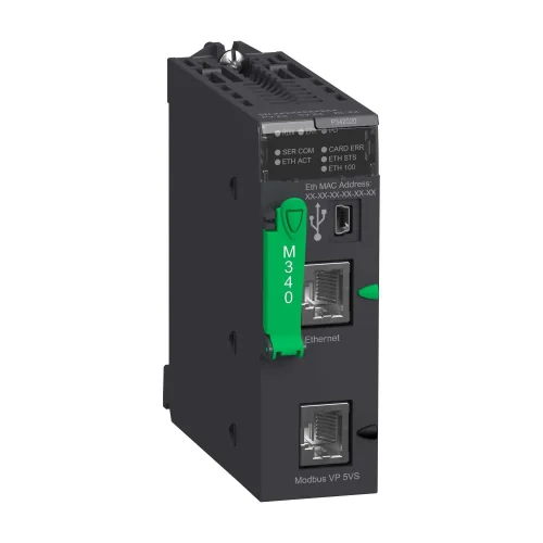 Schneider Electric BMXP342020 İşlemci Modülü M340 - Maks 1024 Dijital + 256 Analog G/Ç - Modbus - Ethernet - 1