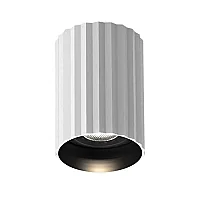 Jüpiter JC081 B Alüminyum 5W Ø70x95 Beyaz-Siyah Tavan Armatürü IP20 - 1