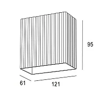 Jüpiter JC082 B Alüminyum 5W 121x61x95 Beyaz-Siyah Tavan Armatürü IP20 - 2