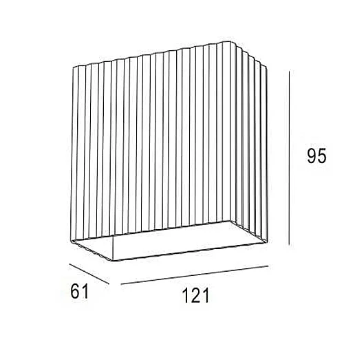 Jüpiter JC082 B Alüminyum 5W 121x61x95 Beyaz-Siyah Tavan Armatürü IP20 - 2