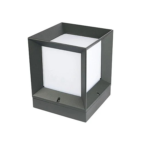 Jüpiter JG930 AN Alüminyum E27 23W 220x220x270 Antrasit Bahçe Baba IP44 - 1