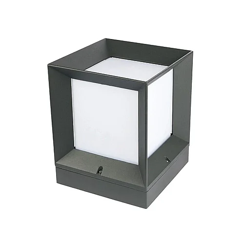 Jüpiter JG956 AN Alüminyum E27 20W 160x160x188 Antrasit Bahçe Baba IP44 - 1