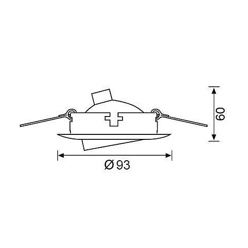 Jüpiter JH628 B Alüminyum 5W Ø80 Beyaz Hareketli Spot IP20 - 2