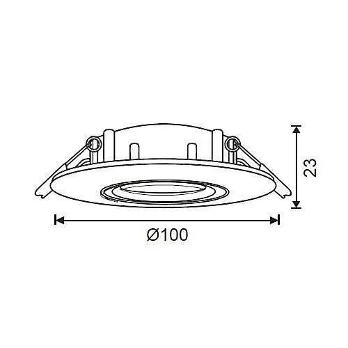 Jüpiter JH651 K Alüminyum 5W Ø75 Saten Nikel Hareketli Spot IP20 - 2