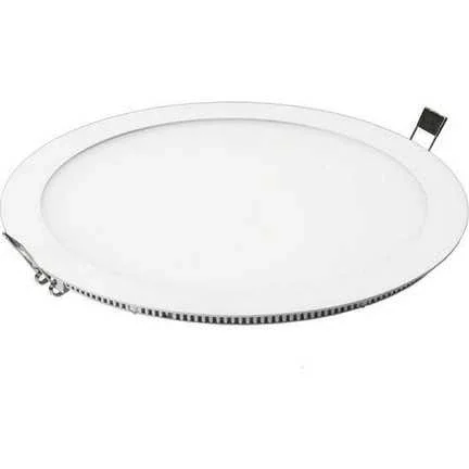 Jüpiter LD474 S Alüminyum 15W / 120° Ø200x20 Siyah Slim LED Panel IP20 - 1