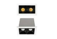 Jüpiter LS484 B Alüminyum Gövde 4W 3000K 252 Lümen Beyaz-Siyah 2’li LED Spot IP20 - 1