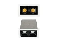 Jüpiter LS484 B Alüminyum Gövde 4W 3000K 252 Lümen Beyaz-Siyah 2’li LED Spot IP20 - 2